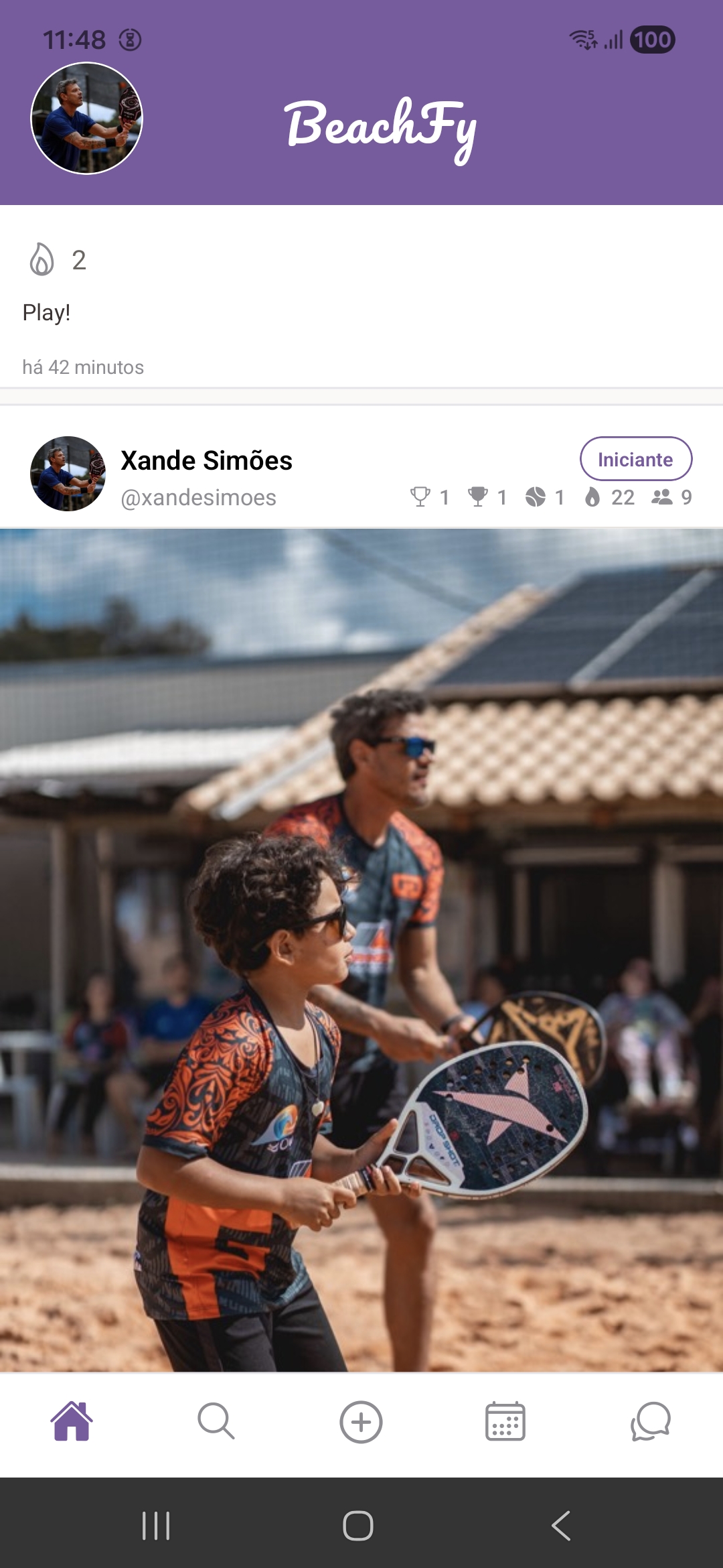 BeachFy App - Tela Principal